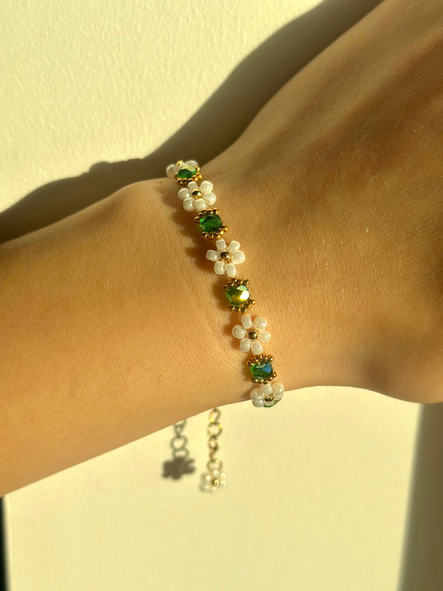 Forest green bracelet